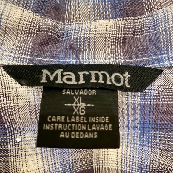 Men’s MARMOT Short Sleeve Button Down (X-Large) - Picture 2 of 8